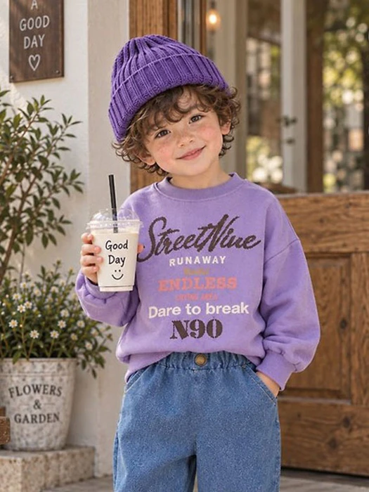 Wave Sweatshirt Wave Sweatshirt by Black Pink for Child - catalog view