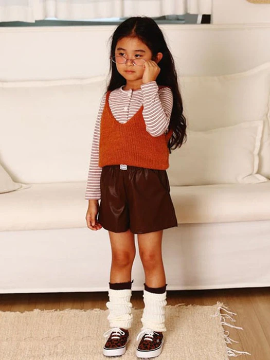 Leather Shorts Leather Shorts by Lalabongbong for Child - catalog view