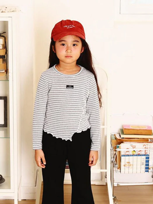 Knit Slit Tee Knit Slit Tee by Lalabongbong for Child - catalog view