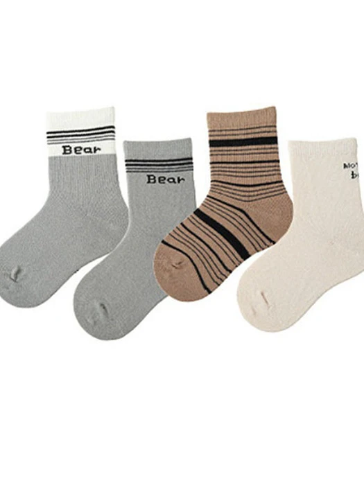 Bear Striped Socks Set Bear Striped Socks Set by Miso for Child - catalog view
