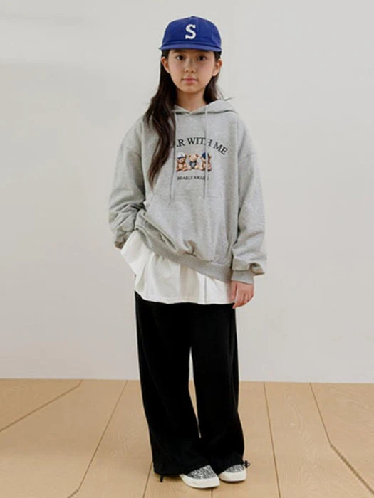 Heavy Cotton Balloon Two-Way Wide Pants by Boomjunior for Child - catalog view