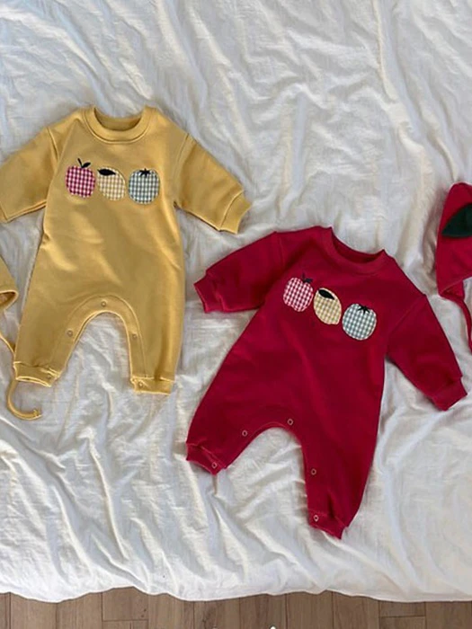 Fruity Patch Baby Suit (With Bonnet) Fruity Patch Baby Suit (With Bonnet) by Oh lavie for Baby - catalog view