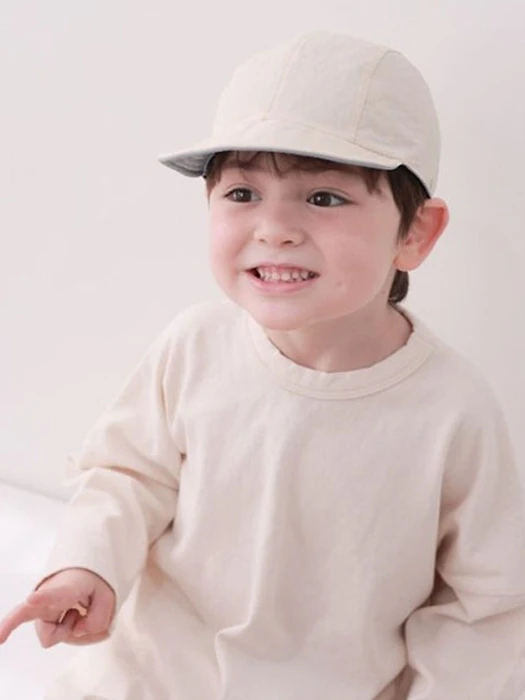 Washed Double-Sided Soft Brim Hat by Apple Cat for Baby - catalog view
