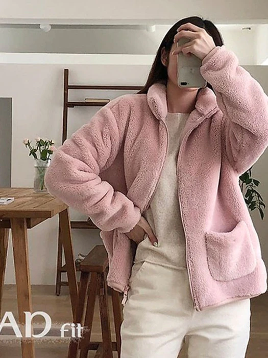 Kinder Fleece Jacket – Adult Kinder Fleece Jacket - Adult by Here I Am for Mom + child - catalog view