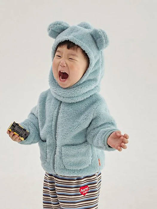 Kinder Fleece Jacket Kinder Fleece Jacket by Here I Am for Baby - catalog view