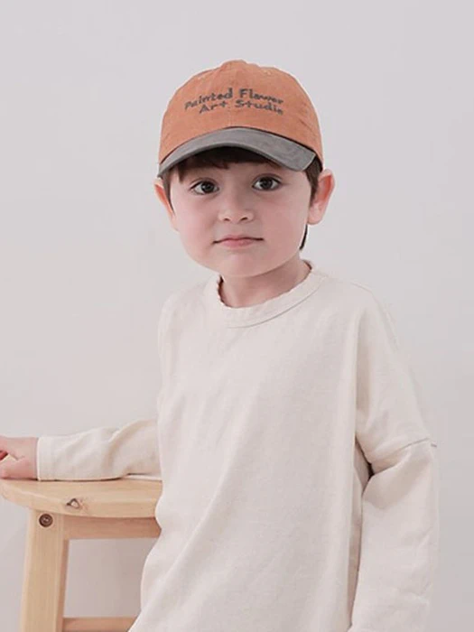 Art Color Block Ball Cap Art Color Block Ball Cap by Apple Cat for Baby - catalog view