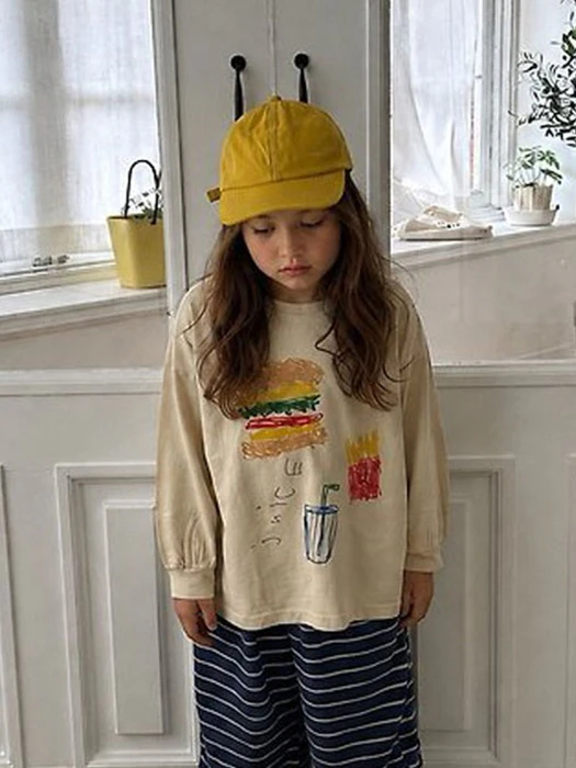 Burger Tee Burger Tee by Thanksto TT for Child - catalog view