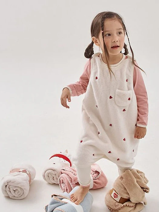 Microfiber Embroidered Sleep Vest Microfiber Embroidered Sleep Vest by Here I Am for Baby - catalog view