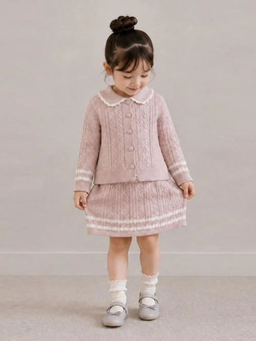Lauren Collar Knit Set Lauren Collar Knit Set by Hanacoco for Child - catalog view