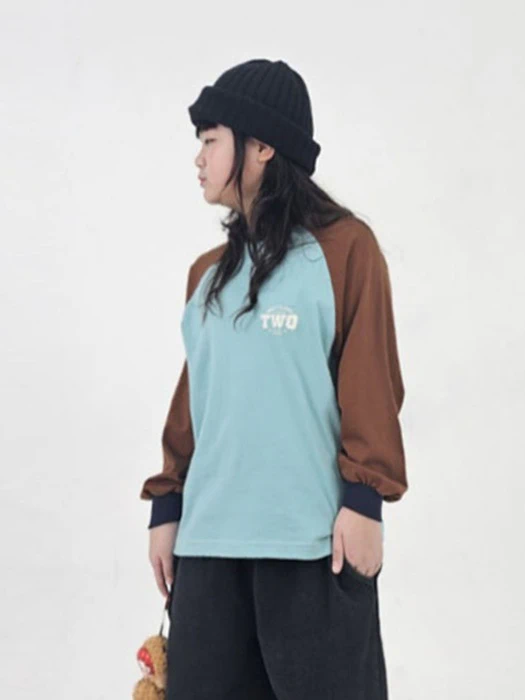Two Raglan Long Sleeve Tee Two Raglan Long Sleeve Tee by Peanut & Butter for Junior - catalog view
