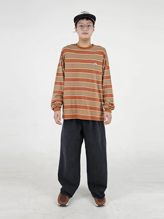 Pintuck Denim Pants Pintuck Denim Pants by Peanut & Butter for Junior - catalog view