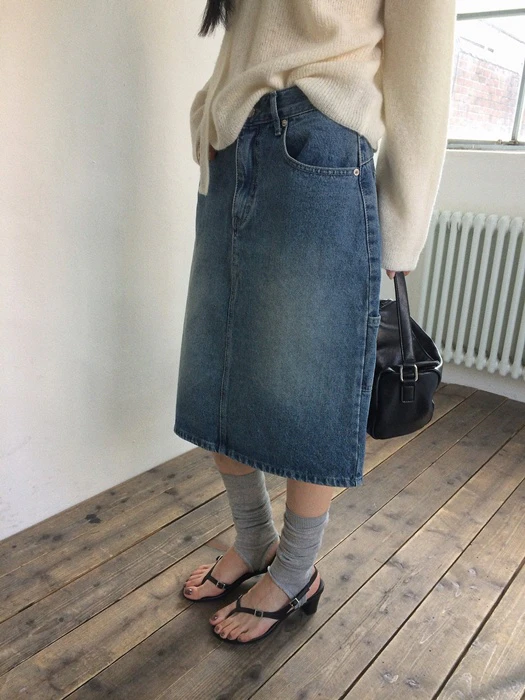 Mare Denim Skirt Mare Denim Skirt by Anou for Women - catalog view