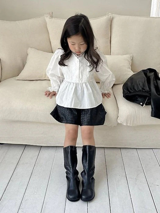 Cross Leather Shorts Cross Leather Shorts by Log101 for Child - catalog view