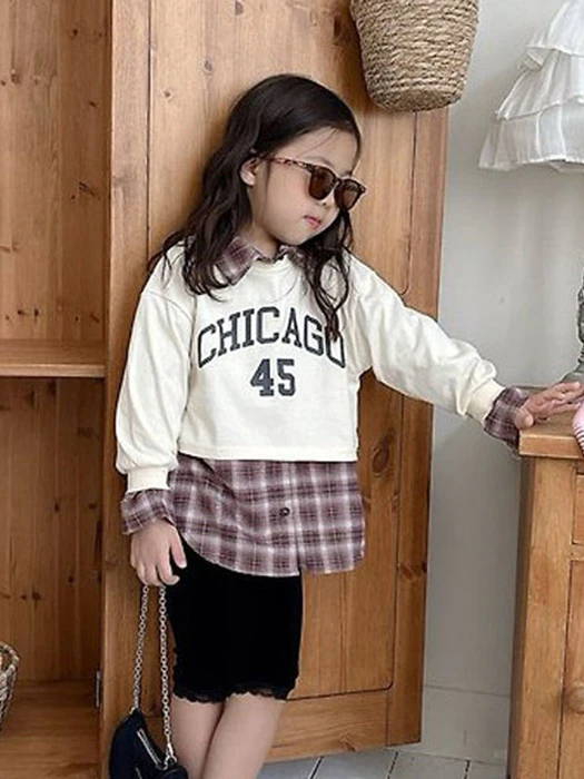 Loose Check Shirt Loose Check Shirt by Log101 for Child - catalog view