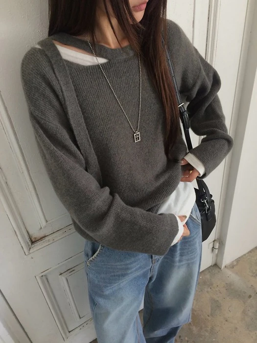 Sophie Strap Knit Top Sophie Strap Knit Top by Anou for Women - catalog view