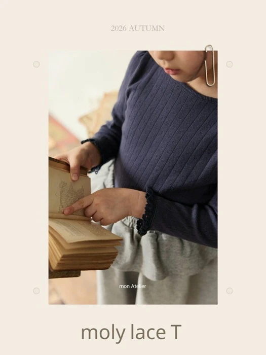 Molly Lace Tee Molly Lace Tee by Mon Atelier for Child - catalog view