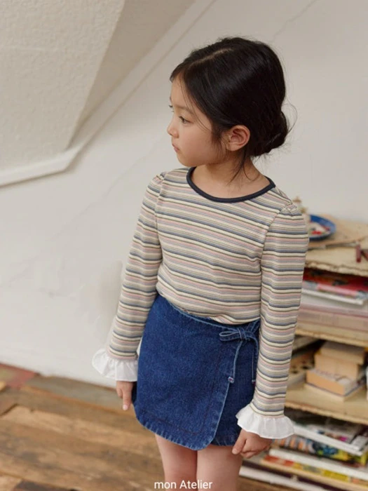Rainbow Tee Rainbow Tee by Mon Atelier for Child - catalog view