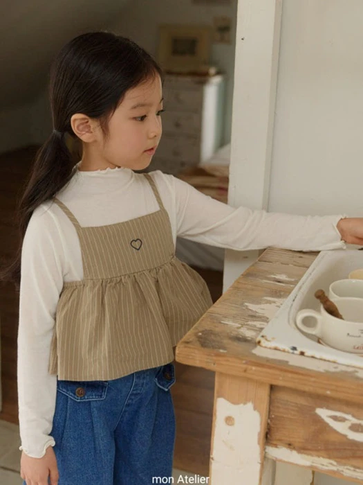 Heart Bustier Heart Bustier by Mon Atelier for Child - catalog view