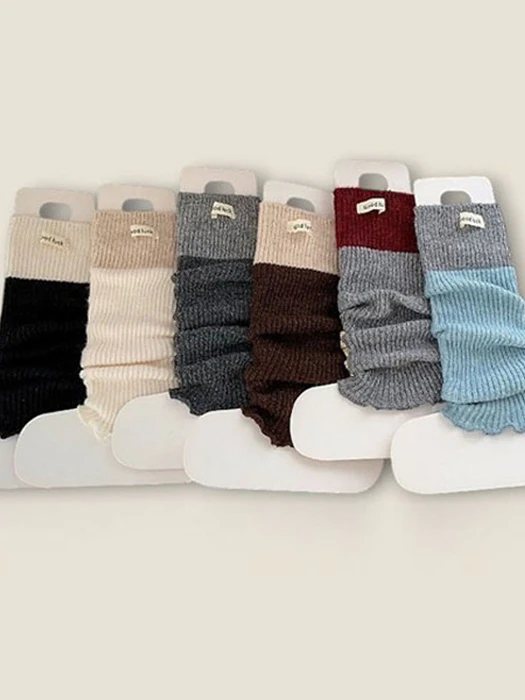 Two-Tone Foot Warmer Two-Tone Foot Warmer by Dudie for Child - catalog view