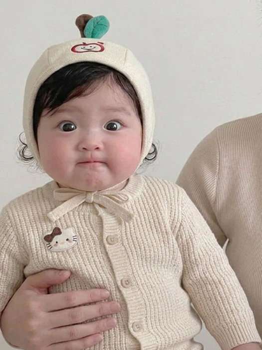 I Am Apple Bonnet Hat I Am Apple Bonnet Hat by Miso for Baby - catalog view