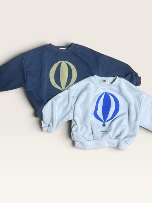 Balloon Sweatshirt Balloon Sweatshirt by Cou Cou for Child - catalog view