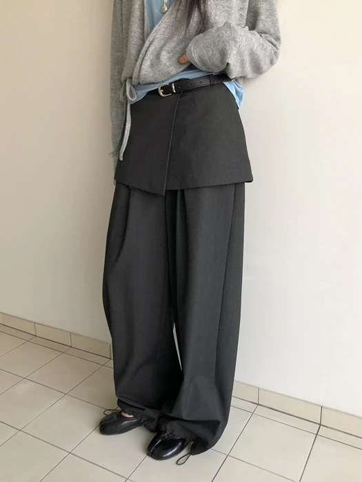 Trap Skirt Pants by Baguette for Women - catalog view