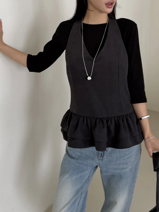 Frill Holter Top Frill Holter Top by Baguette for Women - catalog view