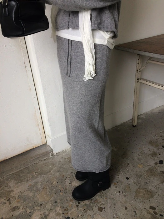 Merino Long Skirt Merino Long Skirt by Anou for Women - catalog view