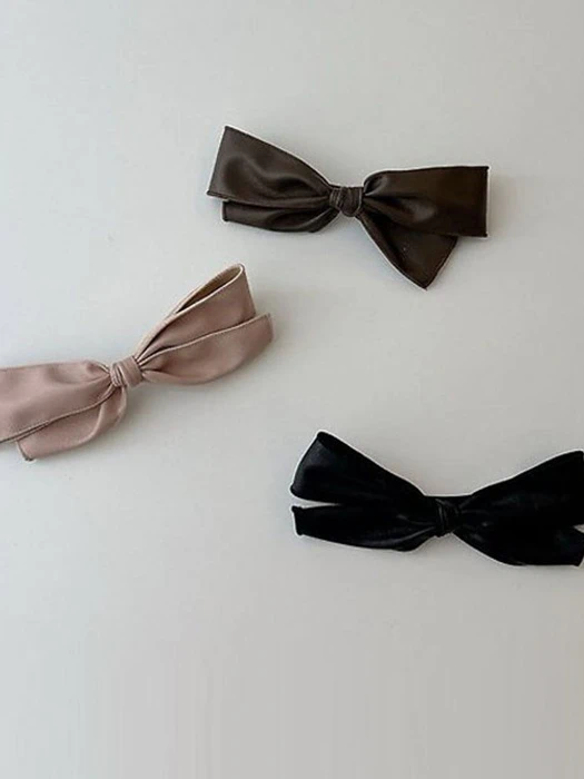 Leather Ribbon Hairpin Leather Ribbon Hairpin by Log101 for Child - catalog view