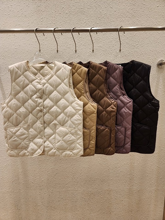 Color Padded Vest by Another Plan for Women - catalog view