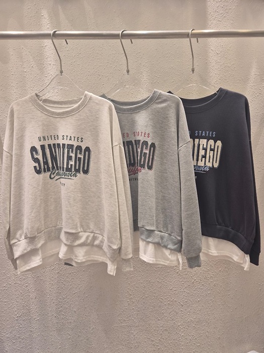 San Diego Color Block Sweatshirt San Diego Color Block Sweatshirt by Another Plan for Women - catalog view