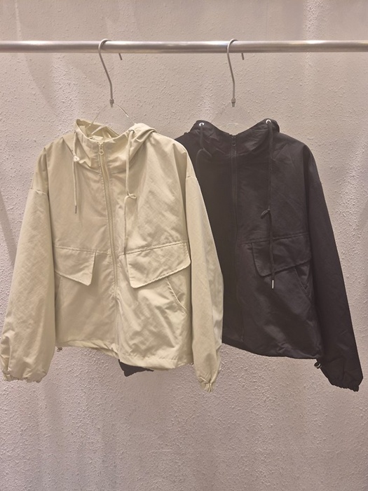Line Pocket Wind Jacket Line Pocket Wind Jacket by Another Plan for Women - catalog view