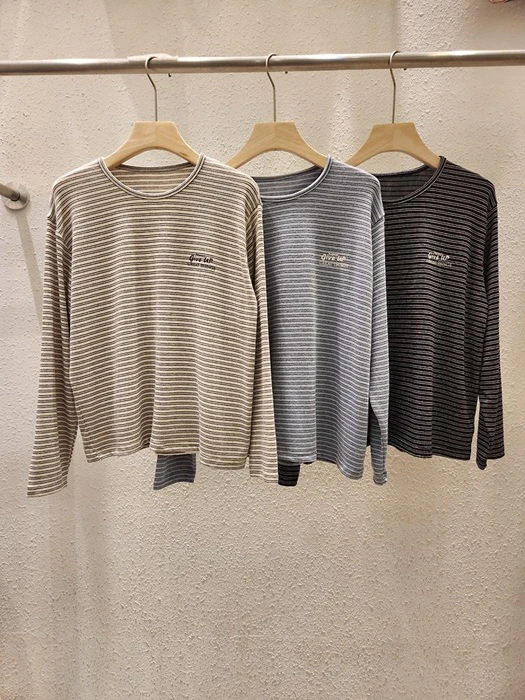 Latte Striped Tee by Another Plan for Women - catalog view