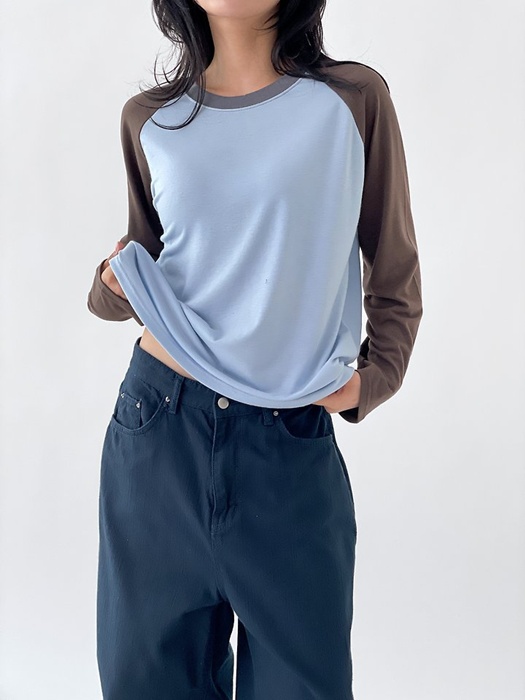 Pingpong Raglan Tee Pingpong Raglan Tee by Queensmade for Women - catalog view