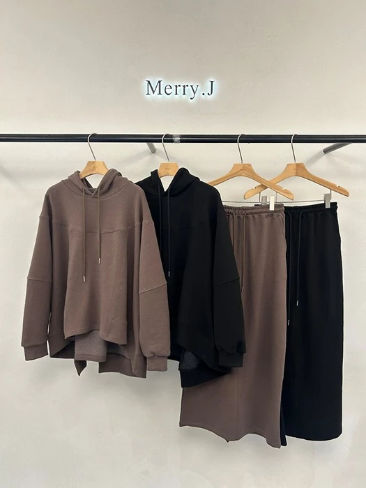 Urban Cut-Line Hoodie + Urban Skirt Urban Cut-Line Hoodie + Urban Skirt by Merry J for Women - catalog view
