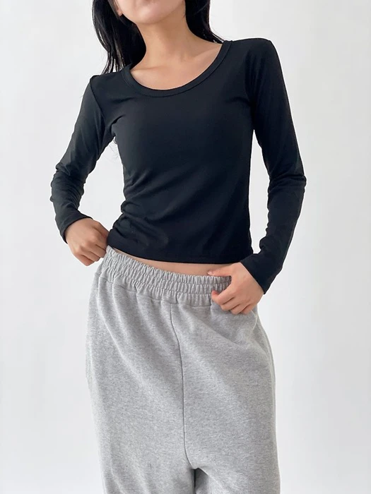 Riu Fleece Long Sleeve Tee Riu Fleece Long Sleeve Tee by Queensmade for Women - catalog view
