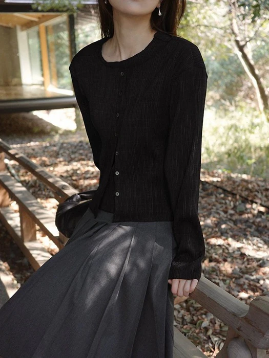 Pleats cardigan Pleats cardigan by Moani for Women - catalog view