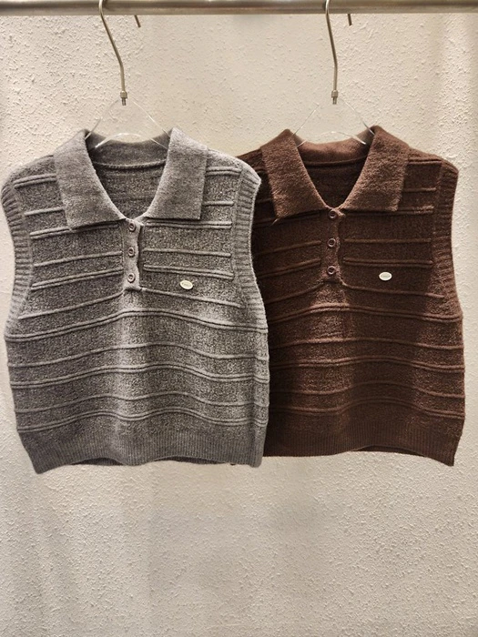 OOTD Collar Vest OOTD Collar Vest by Another Plan for Women - catalog view