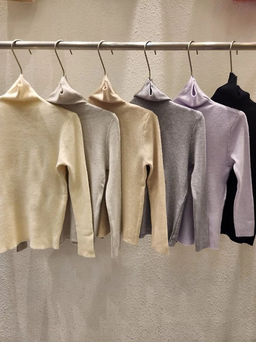 Plain High Neck Knit by Another Plan for Women - catalog view
