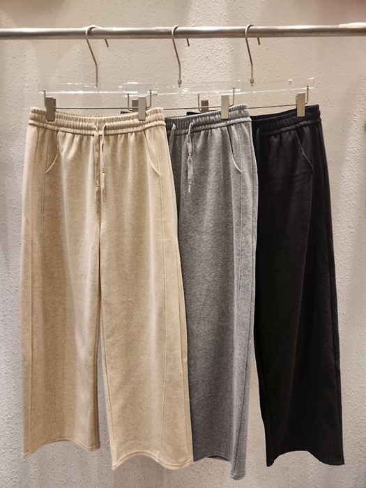 Curved Seam Sweat Pants by Another Plan for Women - catalog view