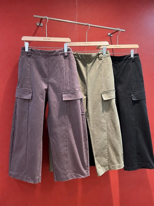 Cargo Barrel Slacks by The Fine.b for Women - catalog view