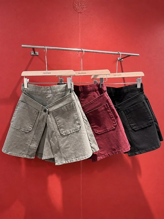 Wrap Half Pants Wrap Half Pants by The Fine.b for Women - catalog view