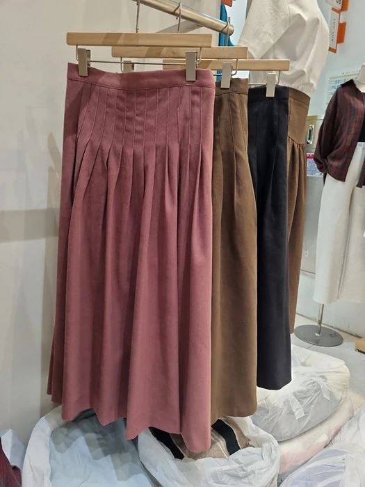 Shade Pin Tuck Pleated Skirt Shade Pin Tuck Pleated Skirt by Allu for Women - catalog view