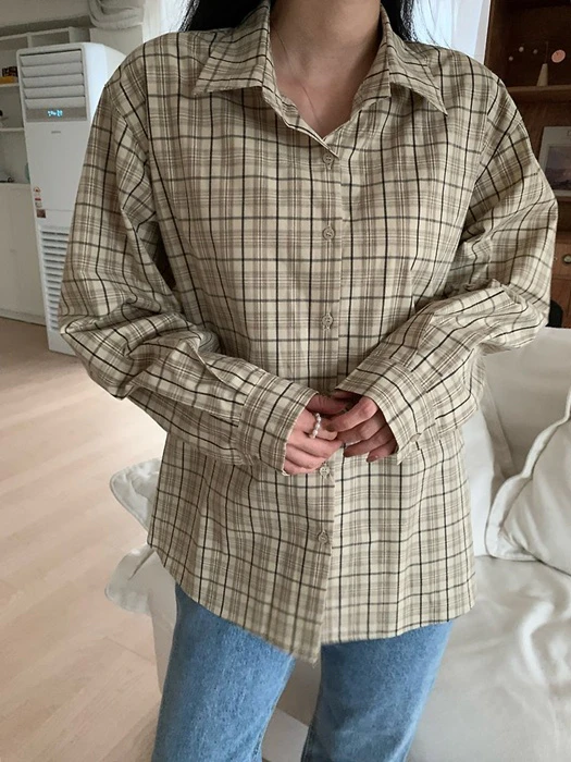 Wood Check Shirt by Allu for Women - catalog view