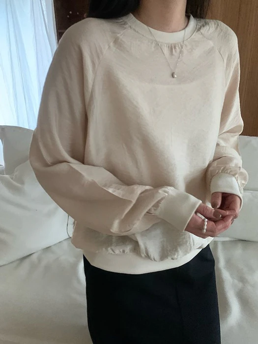 Sand Sweatshirt Blouse Sand Sweatshirt Blouse by Allu for Women - catalog view