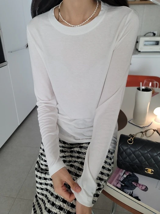 Wool Round Neck Tee by Allu for Women - catalog view