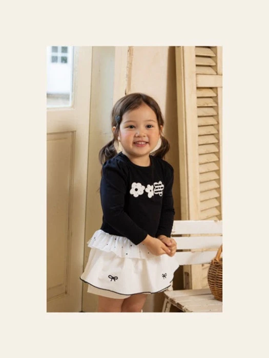 Flower Cluster Embroidery Tee Flower Cluster Embroidery Tee by Kikimora for Child - catalog view