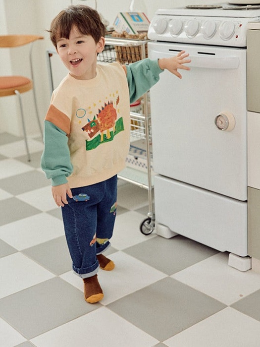 Star Dino Tee Star Dino Tee by Mimico for Child - catalog view