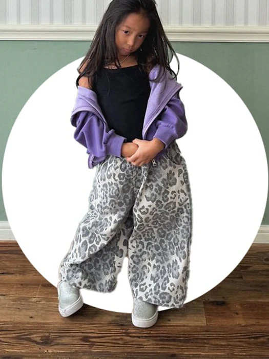 Leopard Wide Pants by Arar for Child - catalog view