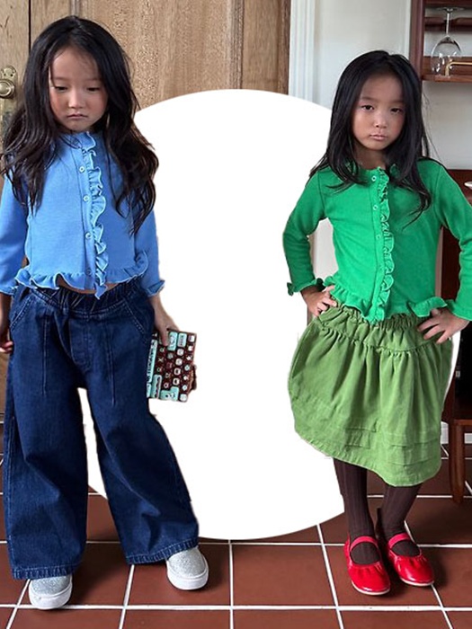 Frill Cardigan Frill Cardigan by Arar for Child - catalog view